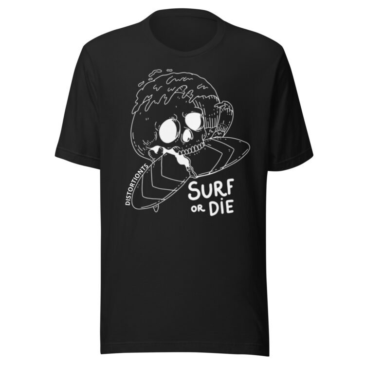 DISTORTION T Shirts Personalizzabili Streetwear Dark Uomo Donna